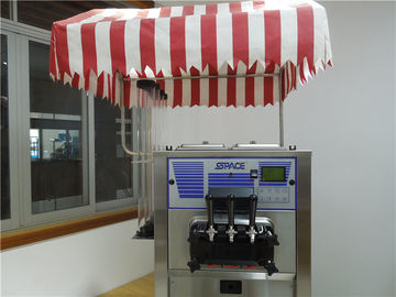 Floor Stand Frozen Yogurt Ice Cream Machine , Commercial Soft Serve Machine